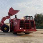 Diesel Engine Underground Mining Truck with 20ton Capacity
