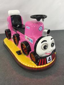 Quality Pink Kids Bumper Car , Indoor Bumper Cars Fiberglass Material Battery Driven wholesale