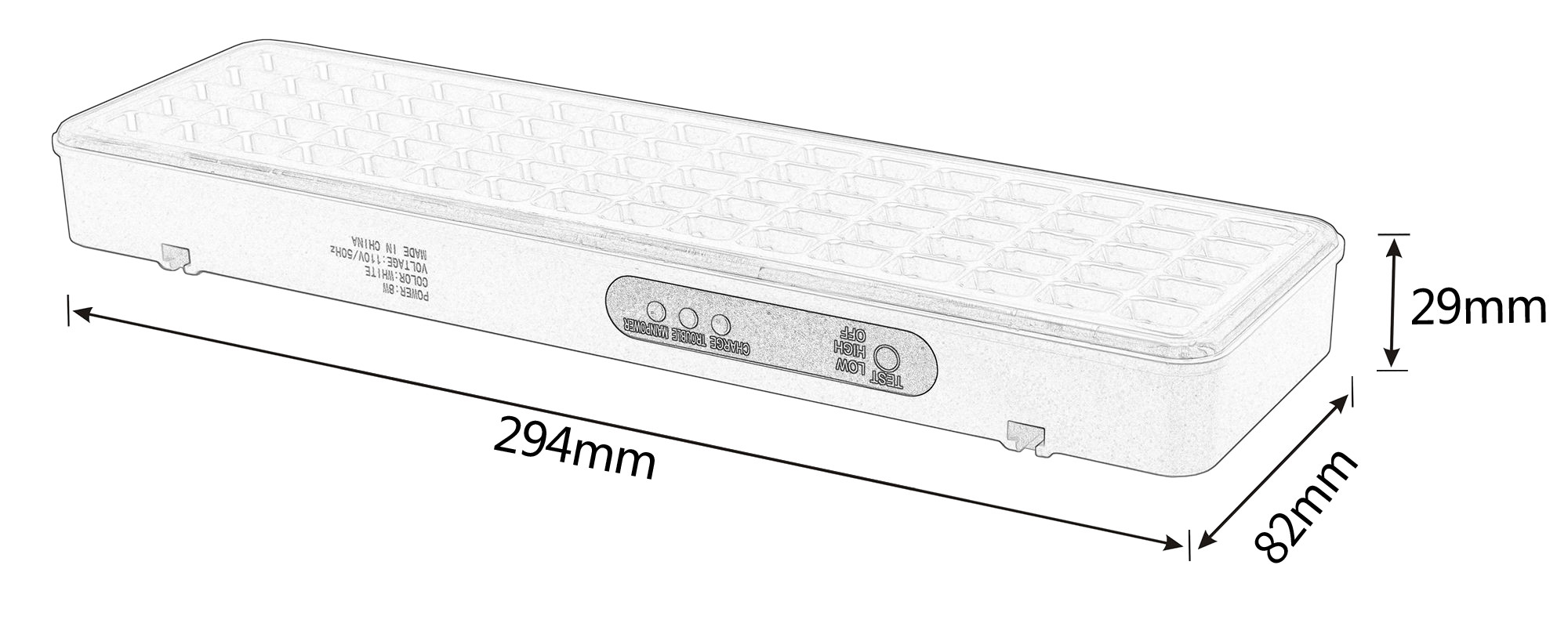 Outdoor LED Camping Lamp White 10W 6500K 3 Hours Duration Time