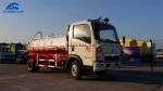 White 6 Wheeler 5 CBM Sewage Suction Truck