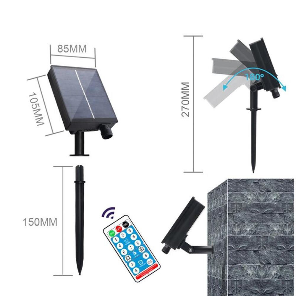 Garden Christmas Outdoor Strip Lights Solar CCT 3000K Length 5M