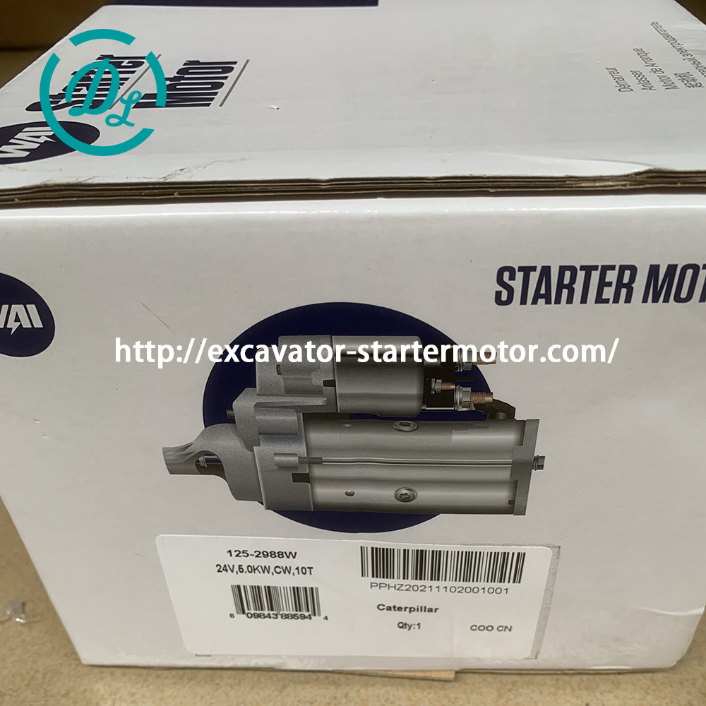 CAT 5KW 24V Excavator Starter Motor 272-4774 10R7586 125-2988 M008T60871