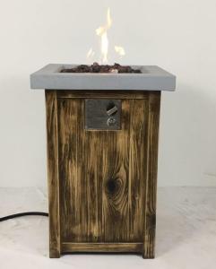 Quality Factory price garden real flame LPG NPG propane outdoor ggas fireplace direct vent fire pit bowls wholesale