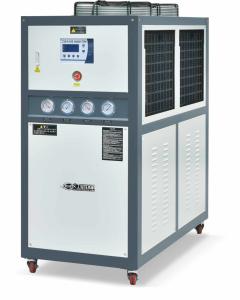 Quality JLSF-10HP Industrial Air Cooled Chiller For Crusher Granulator Extruder wholesale