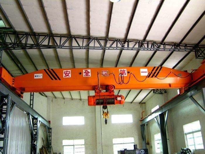 5 Ton Single Girder Overhead Bridge Crane For Stone Yard