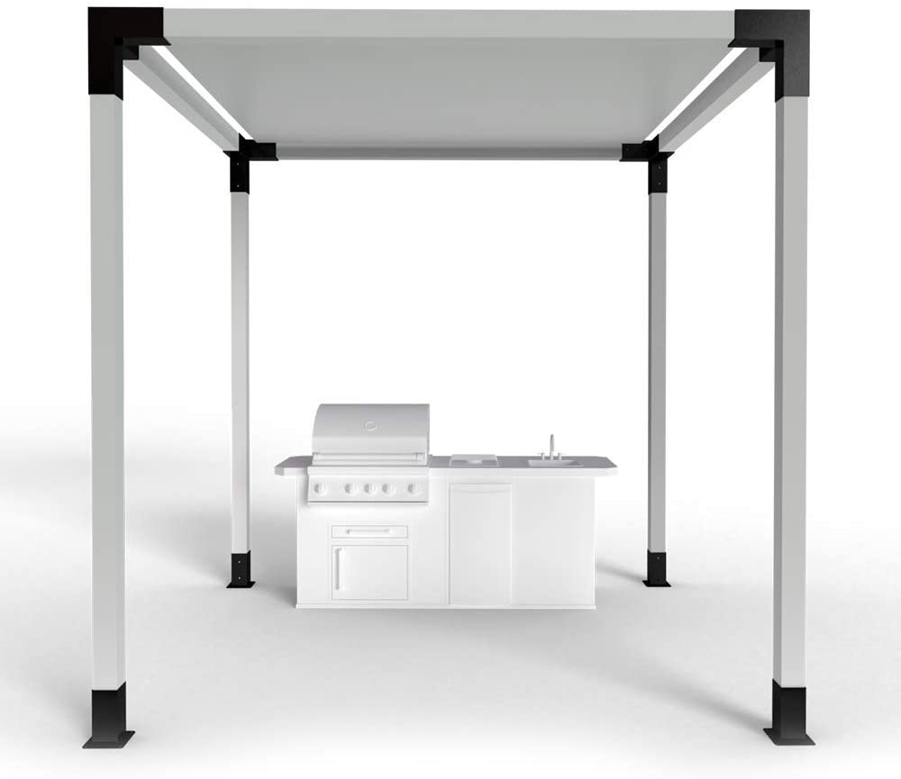 3-Way Connect Heavy Duty Pergola Wood Stand Kit for Strengthened and Waterproof Surface