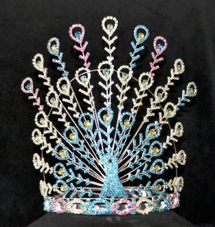 peacock pageant crowns for valentines day pageant crowns and rhinestone crowns