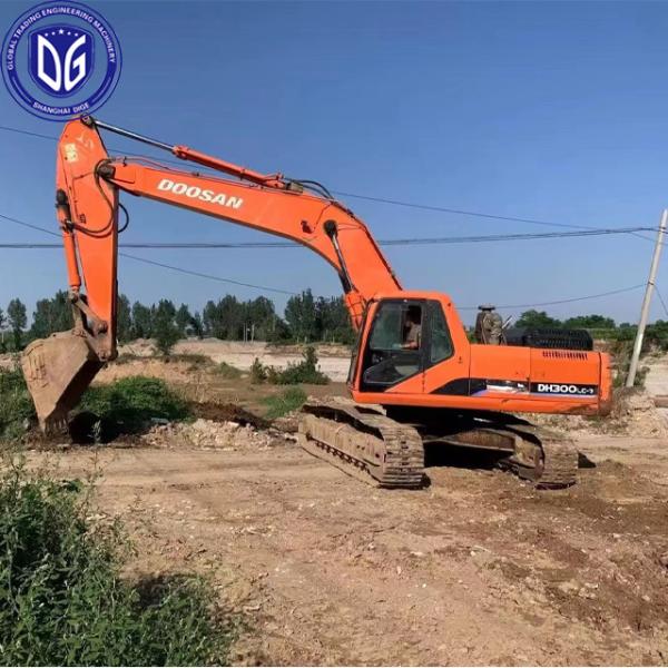 Used Original Doosan DH300 30Ton Hydraulic Excavator,In Good Condition,Ready For