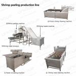Automatic Grade Automatic Stainless Steel Shrimp Peeling Machine for Peel Shrimp