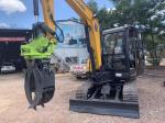 CE Excavator Grab For CAT320 PC200 Hydraulic Excavator Grapple