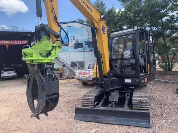 12-24 ton excavator wholesale high quality excavator grapple wood grapple