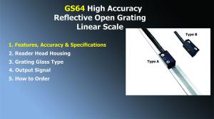 Quality Easson GS64 Exposed Linear Encoders in Metrology wholesale