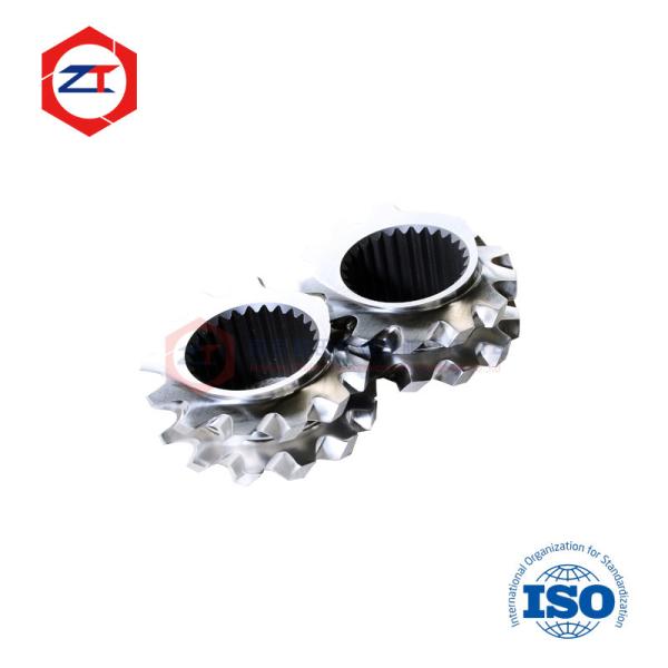 Wear Resistant Twin Screw Extruder Parts , Double Screw Extruder Machine Special