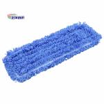 Microfiber Dust Cleaning Mop 16x48cm Small Size Blue Loop End Floor Cleaning Mop