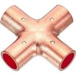 High Pressure 1/2" ANSI B16.9 Cross Pipe Fitting Straight SCH80 Buttweld Pipe