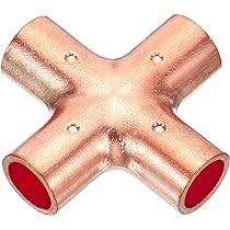 High Pressure 1/2 ANSI B16.9 Cross Pipe Fitting Straight SCH80 Buttweld Pipe Fitting