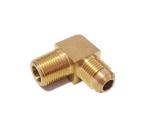 90 Degree Brass Elbow 1/4" NPT Male * 3/8'' Flare Pipe Fittings