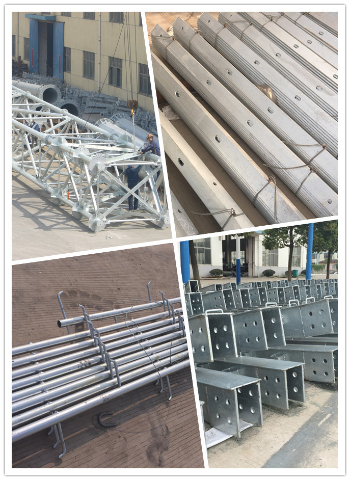 Switch Yard Substation Steel Structure Hot Roll Steel Q420 , Q460