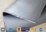 Welding Curtain / Fire Blanket 510g Gray Color 0.45mm Silicone Coated Fiberglass