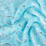 Sparkling Sequin Flannel Fleece for Home Textiles and Lingerie 100% Polyester