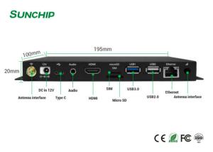 Quality 1000M Ethernet HD Media Player Box 4k Advertising Machine Player wholesale