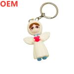 Custom 3d Plastic Creative Cartoon Key Ring Keychain OEM Factory Wholesale