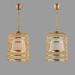 Chinese Bird Cage Light Living Room Restaurant Dining Room cage chandelier（WH-VP