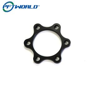 Quality Bicycle Black CNC Machined Aluminum Parts OEM Service Fabrication wholesale