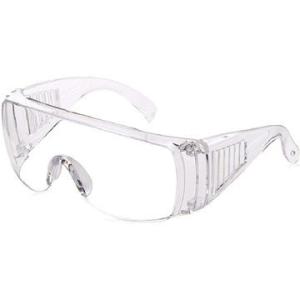 Quality Clear Lens Medical Isolation Goggles Anti Splash Adjustable For Laboratory / Hospital wholesale