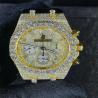 Buy cheap America Moissanite Diamond Watch Set Chain Moissanite Mens Watches In Europe from wholesalers