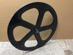 Quality 2014 Best fashion China 700c five-Spoke carbon wheels clincher road rike wheel 5-spokes wholesale