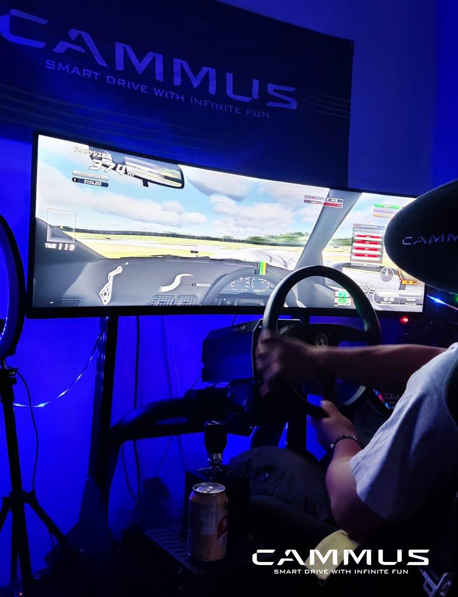 Cammus Anti Theft Racing Game Simulator Direct Drive With Servo Motor