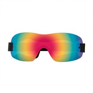 Quality Horse Racing Anti Impact Skydiving Glasses UV400 Protection With Adjustable Strap wholesale