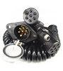 Black IP67 Waterproof Vision Systems Cable Heat Resistant Abrasion Resistance