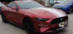Vans Metallic Matte Wine Red Car Wrap Vinyl Bubble Free 5 Years Durability