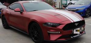 Quality Vans Metallic Matte Wine Red Car Wrap Vinyl Bubble Free 5 Years Durability wholesale