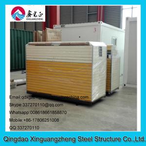 Quality Low cost and energy save sandwich panel frame contianer refugee camp tent house wholesale
