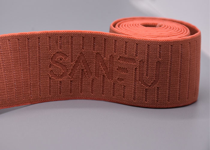 25mm Recycled Jacquard Elastic With Single Side For Garment