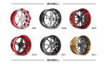 18 19 20 21 aviation aluminum 6061 double biplate forging custom car wheel