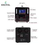 12V 24V Portable Power Station 1200W 1500W 120Ah Outdoor Solar Power Generator