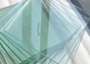 Quality Professional 2mm Tempered Glass , Clear Toughened Glass For Shower Room wholesale