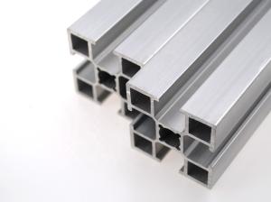 Quality T Slot Shaped Channel Aluminium T Track Extrusion Profile 40x40 Industrial Aluminium Extruded Section wholesale