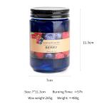 Customized Logo Acceptable BlueBerry Scented Candle for Home Decor and
