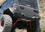 Steel Automobile Spare Parts Poison Spyder Steel Rear Bumper for 2007 - 2017