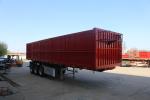 Heavy-Duty 3-Axle Van Semi-Trailer Side Wall Height 600-1500mm/Customized