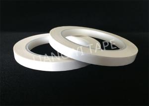 Quality Strong Tensile Strength Polyester Mylar Tape , 0.05mm Thick White Acrylic Adhesive Tape wholesale