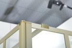 Explosion Proof Tempered Glass Shower Door Free Standing Pivot Shower Glass