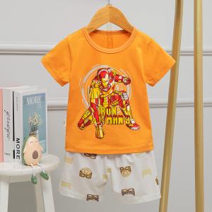 Quality Kids 95% Cotton Short Pyjama Set Home Wear Clothes with watermarks wholesale