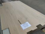 7.5" White Oak Engineered Hardwood Flooring, Character Grade, Light Stain