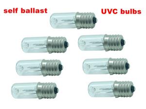 Quality 10V 12V DC Inverter UV Germicidal Lamp 3W Self Ballasted E17 Lamp Holder wholesale